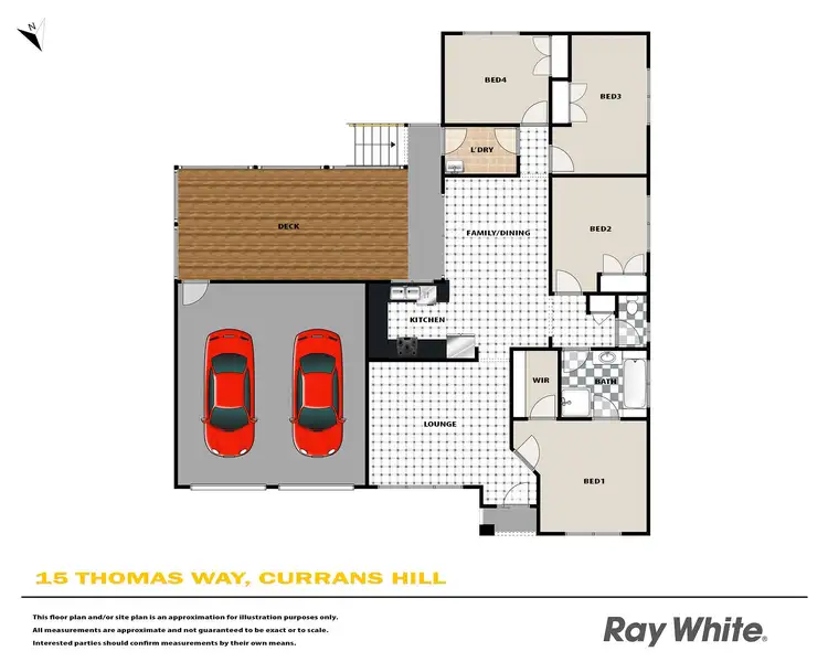 Floorplan of Homely house listing, 15 Thomas Way, Currans Hill NSW 2567