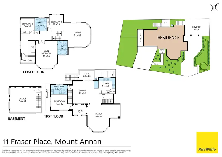 Floorplan of Homely house listing, 11 Fraser Place, Mount Annan NSW 2567