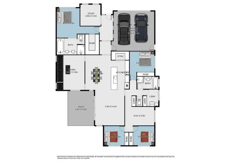 Floorplan of Homely house listing, 16 Laurina Street, Medowie NSW 2318