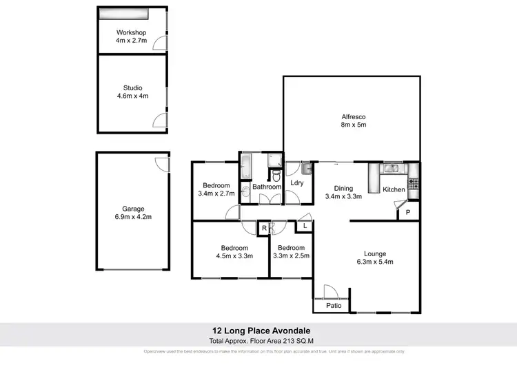 Floorplan of Homely house listing, 12 Long Place, Avondale NSW 2530