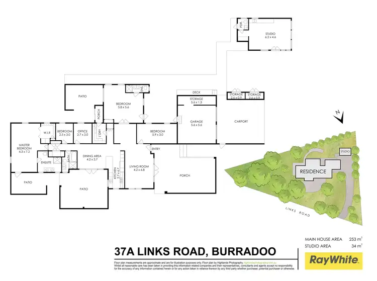 Floorplan of Homely house listing, 37a Links Road, Burradoo NSW 2576