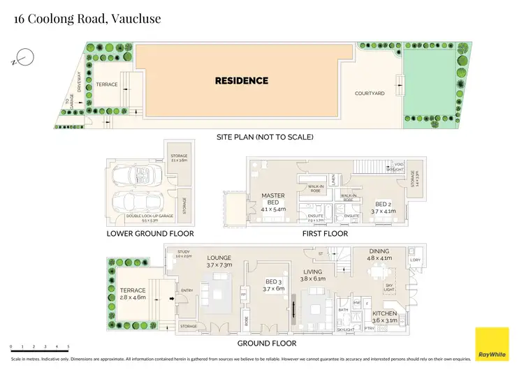 Floorplan of Homely house listing, 16 Coolong Road, Vaucluse NSW 2030