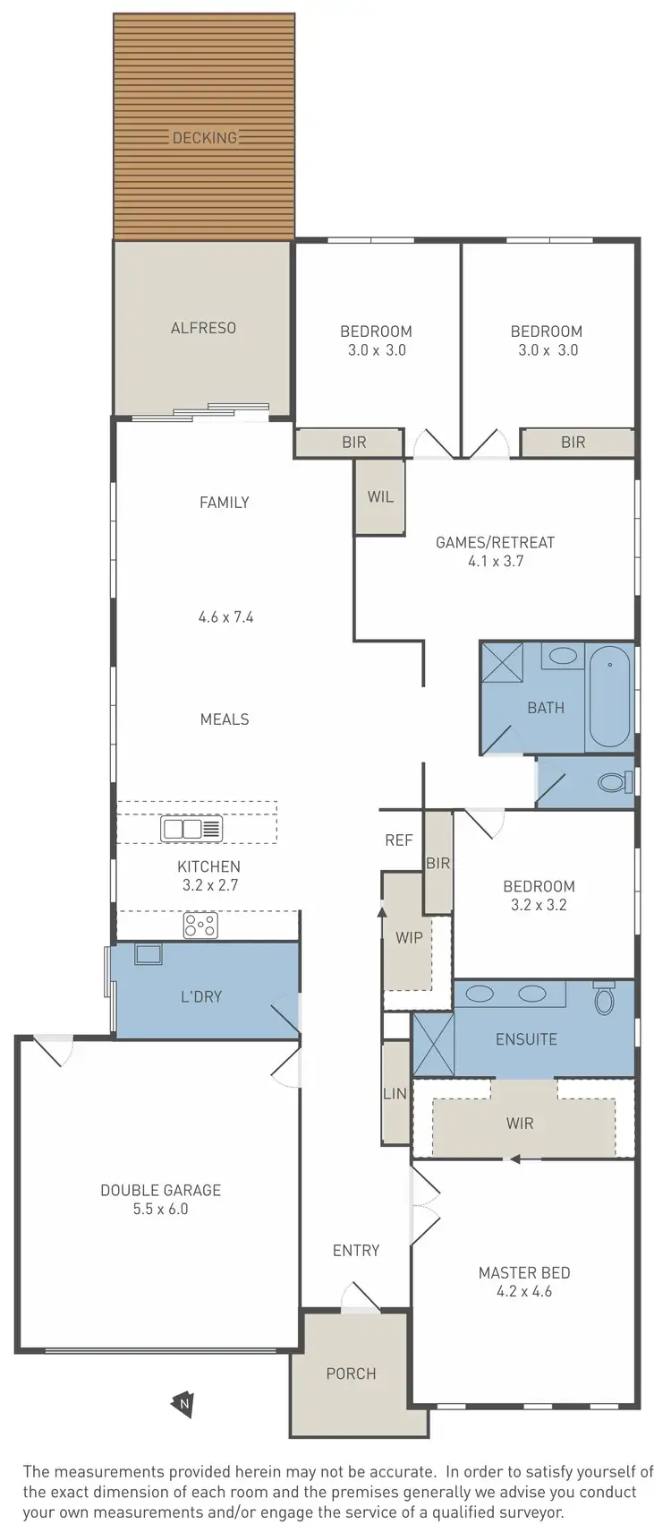 Floorplan of Homely house listing, 10 Inglewood Drive, Werribee VIC 3030