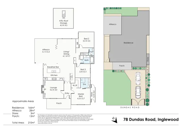 Floorplan of Homely house listing, 78 Dundas Road, Inglewood WA 6052