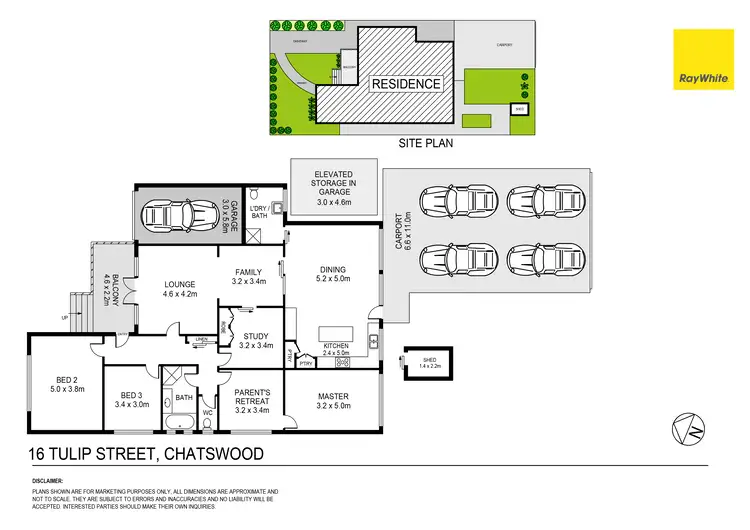 Floorplan of Homely house listing, 16 Tulip Street, Chatswood NSW 2067