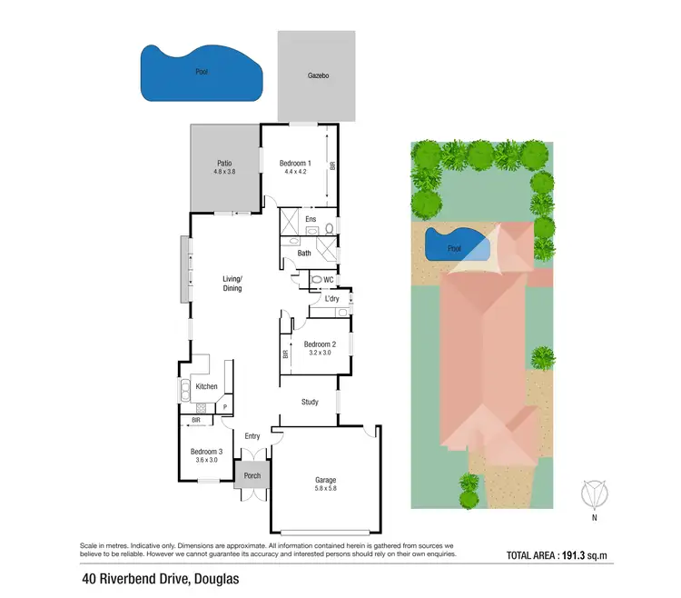 Floorplan of Homely house listing, 40 Riverbend Drive, Douglas QLD 4814