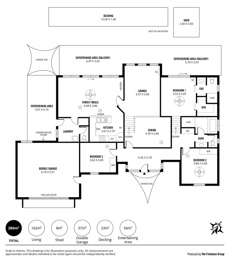 Floorplan of Homely house listing, 70 Vincent Boulevard, Flagstaff Hill SA 5159