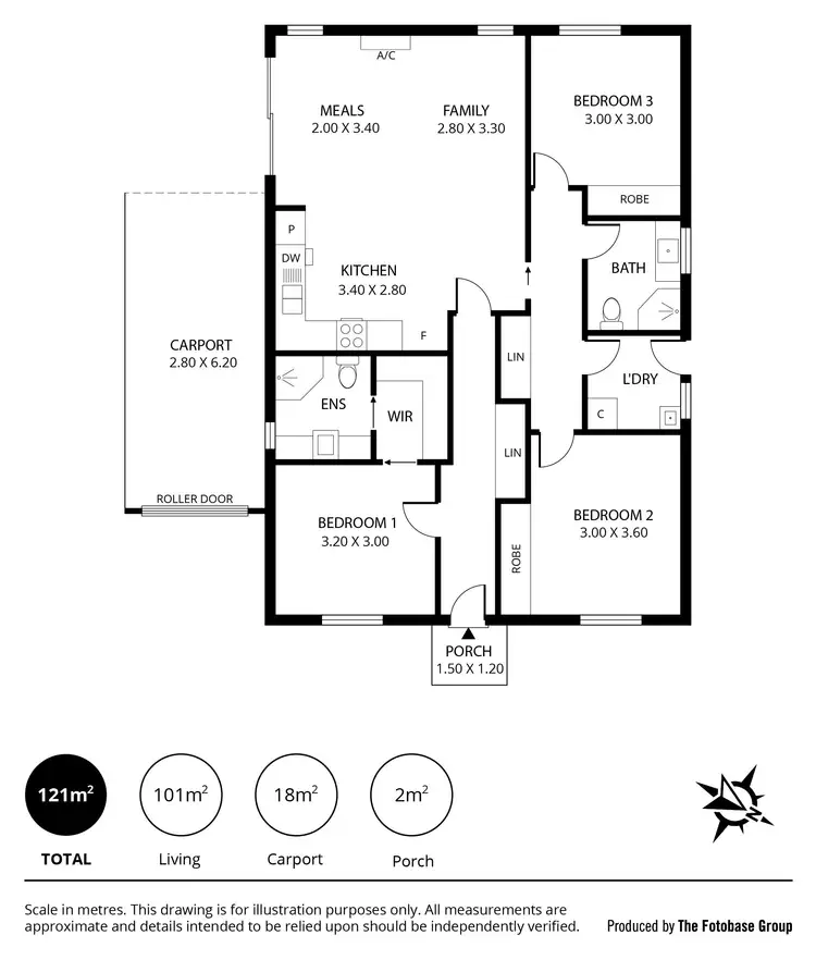 Floorplan of Homely house listing, 4 Afton Avenue, Huntfield Heights SA 5163