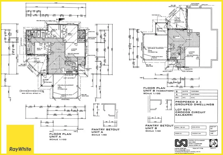 Floorplan of Homely house listing, A/16 Crocos Circuit, Kalbarri WA 6536