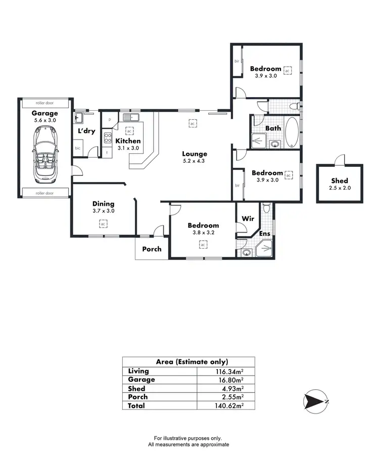 Floorplan of Homely house listing, 19A Selby Street, Kurralta Park SA 5037