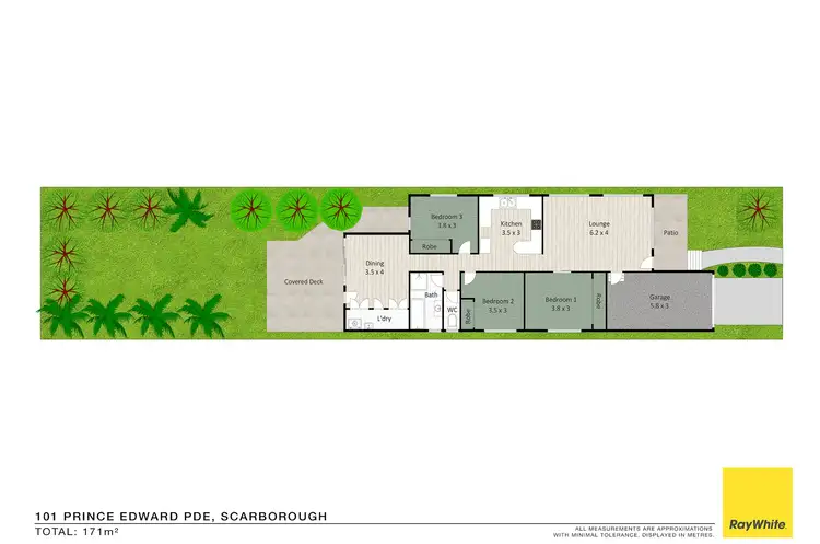 Floorplan of Homely house listing, 101 Prince Edward Parade, Scarborough QLD 4020