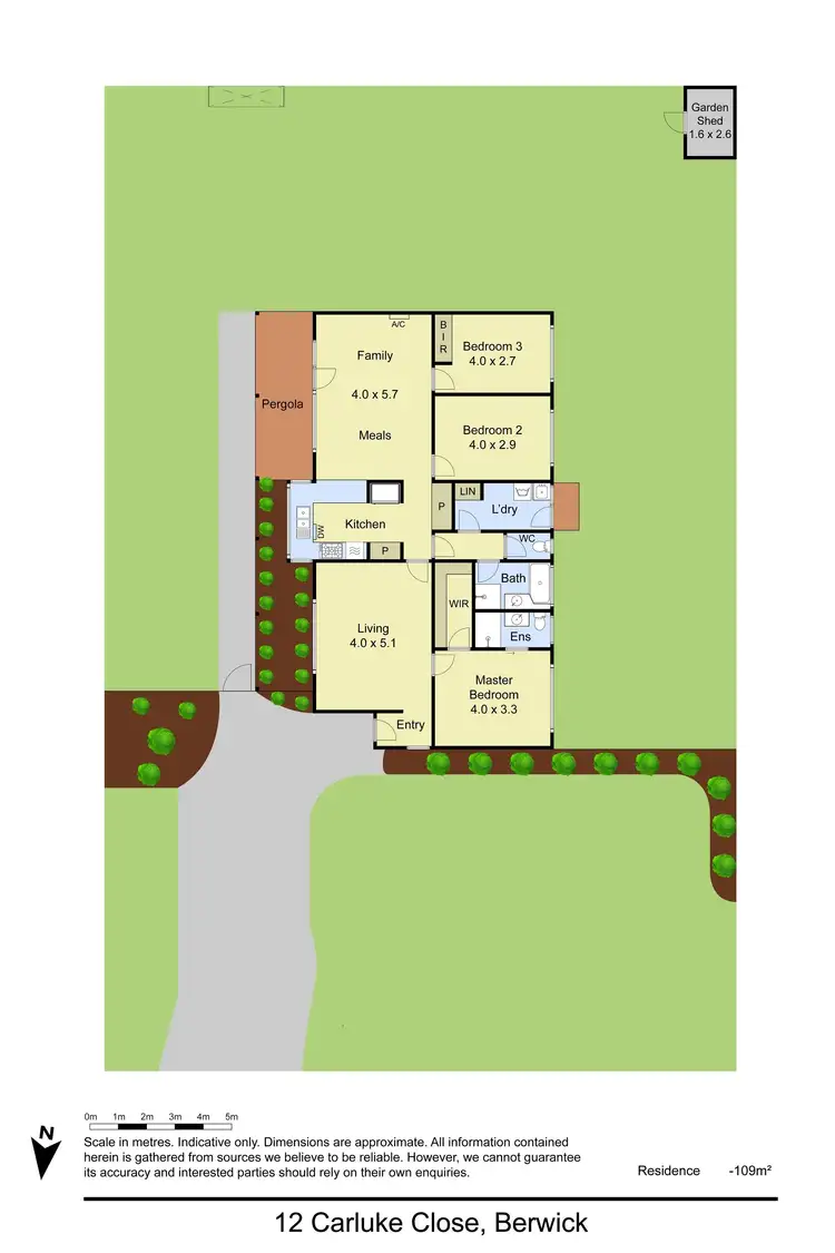 Floorplan of Homely house listing, 12 Carluke Close, Berwick VIC 3806