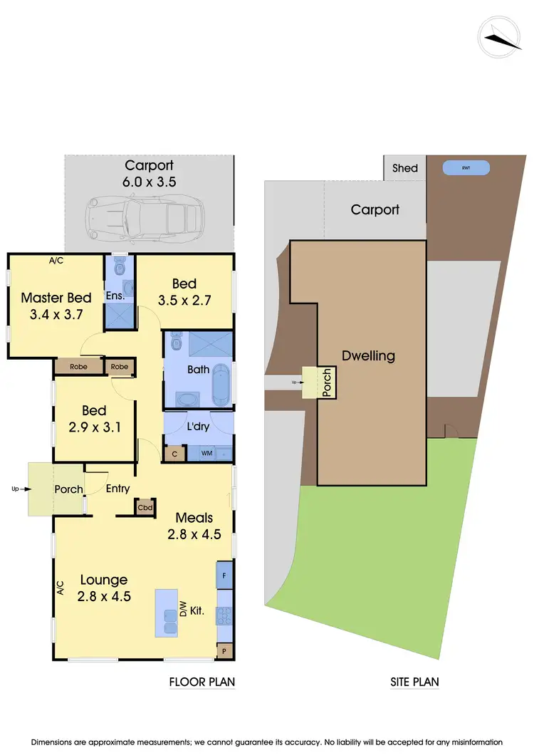 Floorplan of Homely unit listing, 1/2 Barbican Court, Rowville VIC 3178