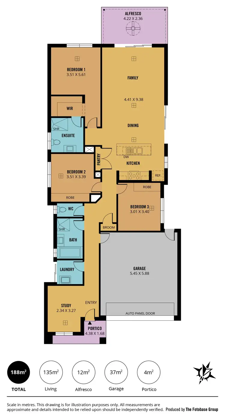 Floorplan of Homely house listing, 14 Ross Avenue, Croydon Park SA 5008