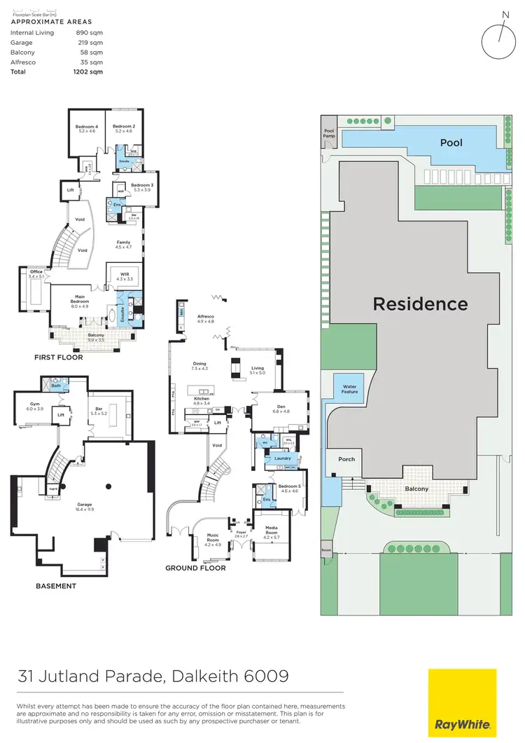 Floorplan of Homely house listing, 31 Jutland Parade, Dalkeith WA 6009