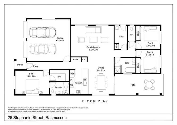 Floorplan of Homely house listing, Address available on request