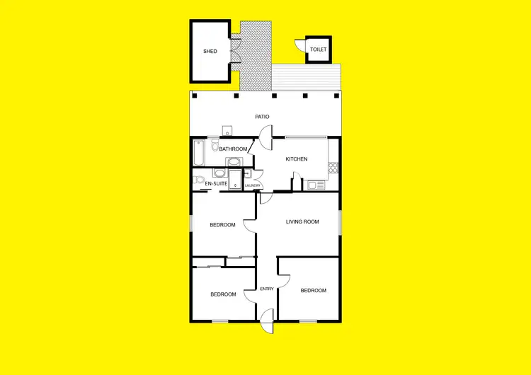 Floorplan of Homely house listing, 57 Seventh Street, Mildura VIC 3500