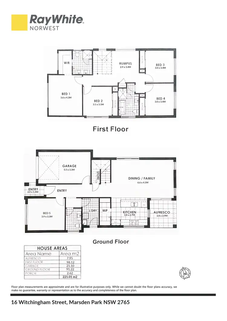 Floorplan of Homely house listing, 16 Witchingham Street, Marsden Park NSW 2765