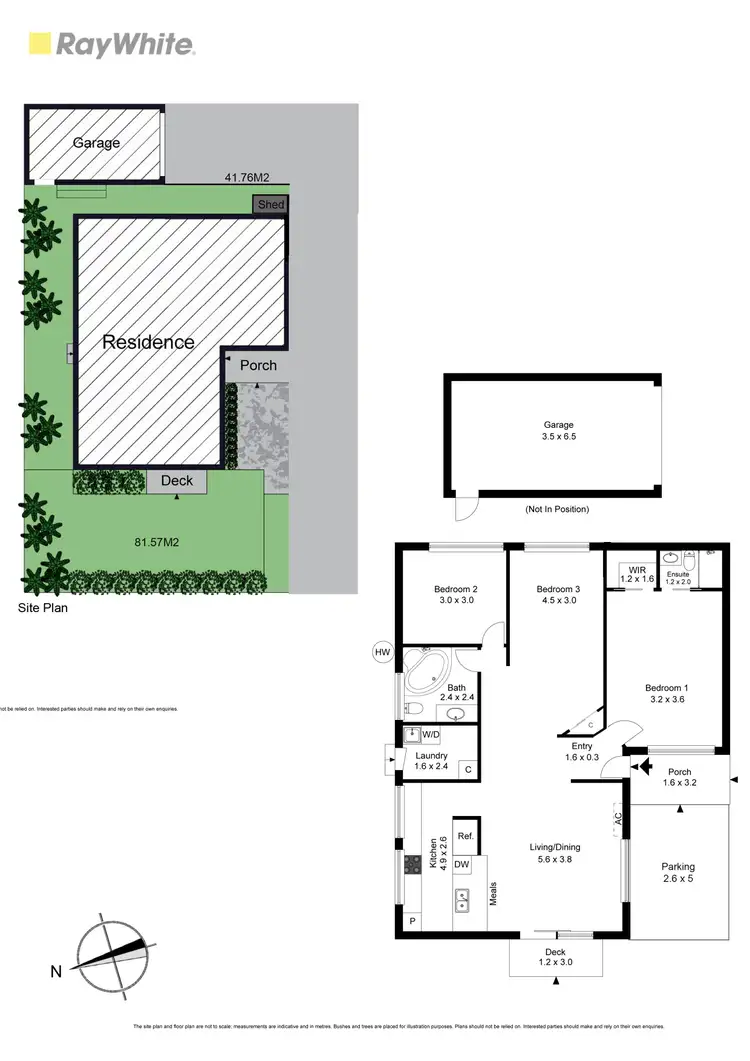 Floorplan of Homely house listing, 1/6 Sussex Crescent, Seaford VIC 3198
