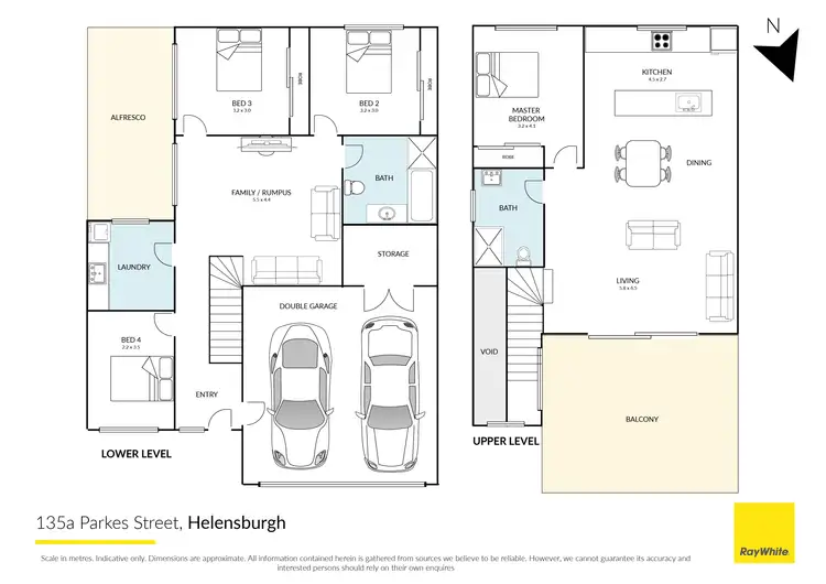 Floorplan of Homely semi-detached listing, 135A Parkes Street, Helensburgh NSW 2508