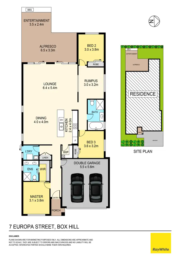 Floorplan of Homely house listing, 7 Europa Street, Box Hill NSW 2765