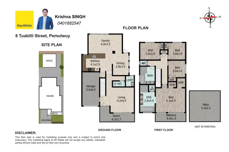 Floorplan of Homely house listing, 8 Tuabilli Street, Pemulwuy NSW 2145