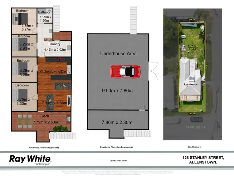 Floorplan of Homely house listing, 128 Stanley Street, Allenstown QLD 4700