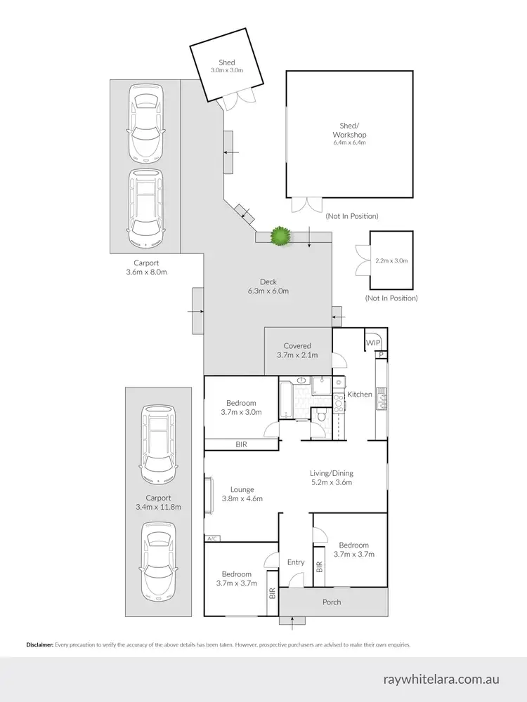 Floorplan of Homely house listing, 53 River Street, Little River VIC 3211