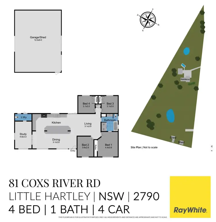 Floorplan of Homely house listing, 81 Coxs River Road, Little Hartley NSW 2790