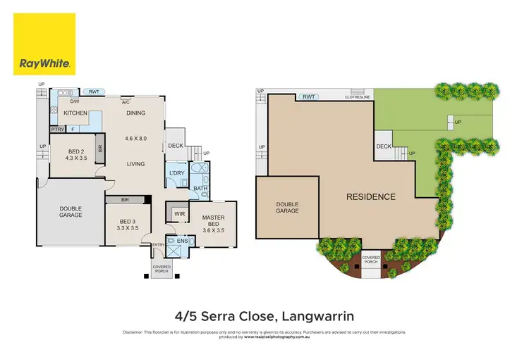 Floorplan of Homely unit listing, 4/5 Serra Close, Langwarrin VIC 3910
