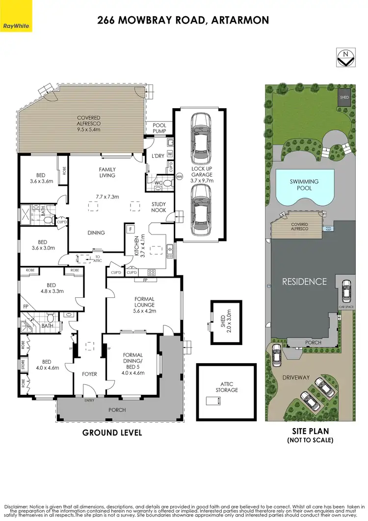 Floorplan of Homely house listing, 266 Mowbray Road, Artarmon NSW 2064