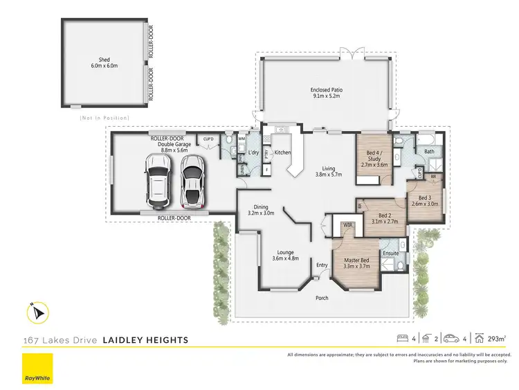 Floorplan of Homely house listing, 167 Lakes Drive, Laidley Heights QLD 4341
