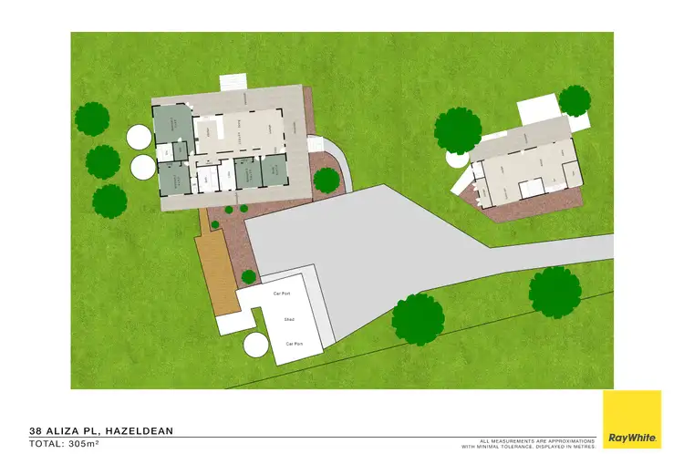 Floorplan of Homely house listing, 38 Aliza Place, Hazeldean QLD 4515