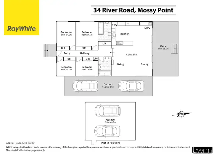 Floorplan of Homely house listing, 34 River Road, Mossy Point NSW 2537