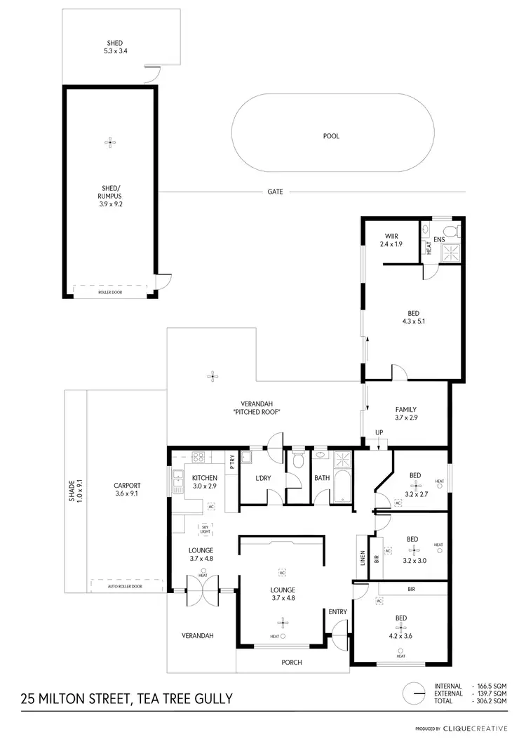 Floorplan of Homely house listing, 25 Milton Street, Tea Tree Gully SA 5091