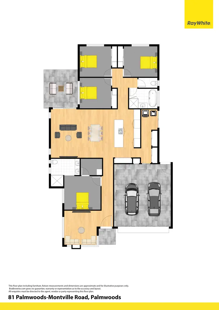 Floorplan of Homely house listing, 81 Palmwoods-Montville Road, Palmwoods QLD 4555