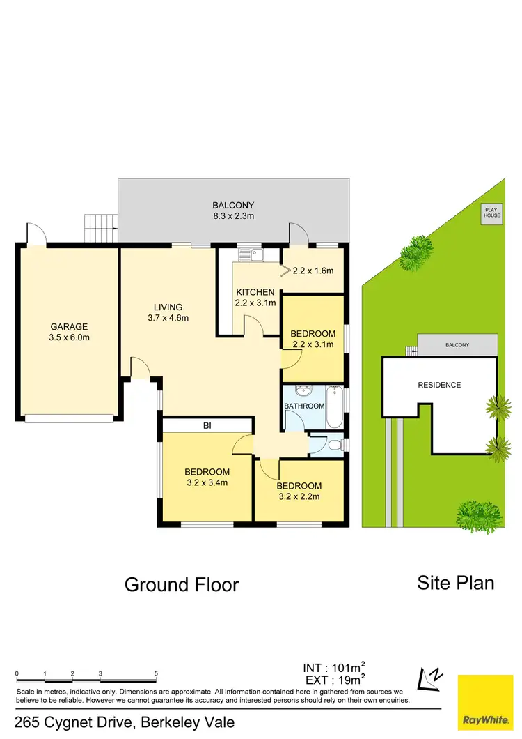 Floorplan of Homely house listing, 265 Cygnet Drive, Berkeley Vale NSW 2261