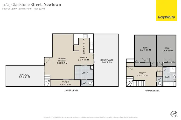 Floorplan of Homely unit listing, 11/25 Gladstone Street, Newtown QLD 4350