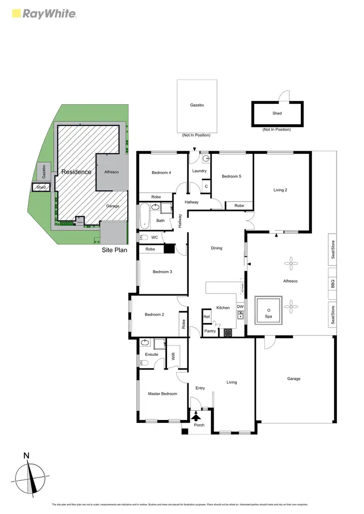 Floorplan of Homely house listing, 34 Woorawa Drive, Doreen VIC 3754