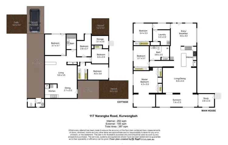 Floorplan of Homely house listing, 117-119 Narangba Road, Kurwongbah QLD 4503