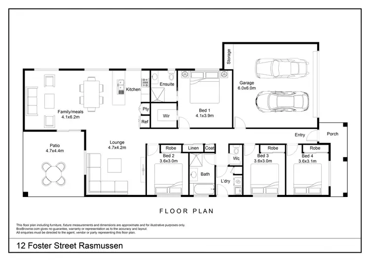 Floorplan of Homely house listing, Address available on request