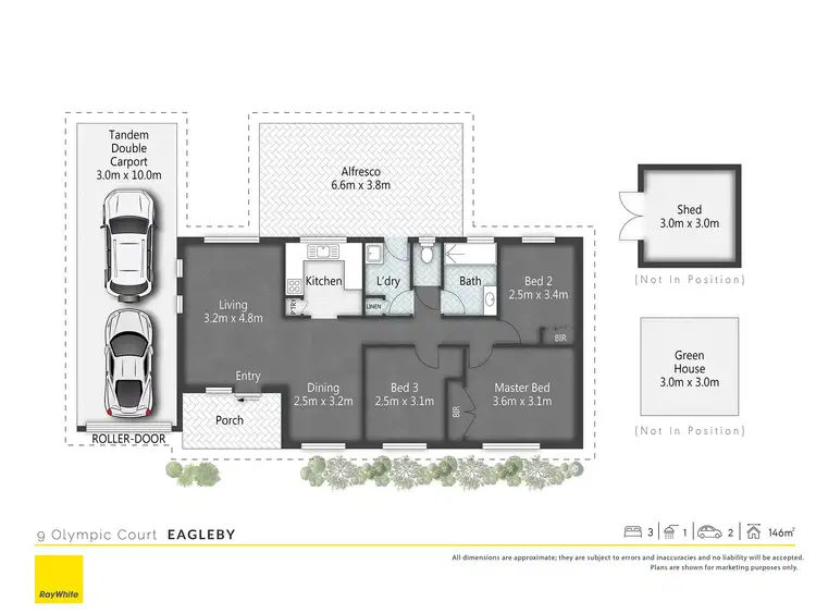 Floorplan of Homely house listing, 9 Olympic Court, Eagleby QLD 4207