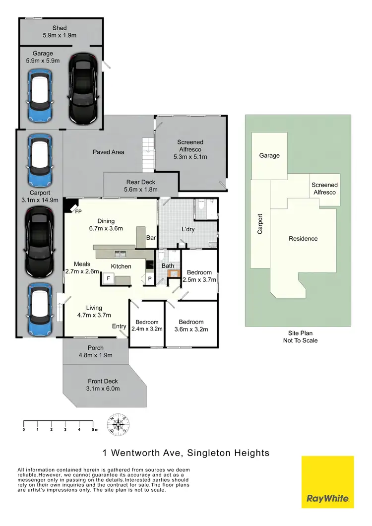 Floorplan of Homely house listing, 1 Wentworth Avenue, Singleton NSW 2330