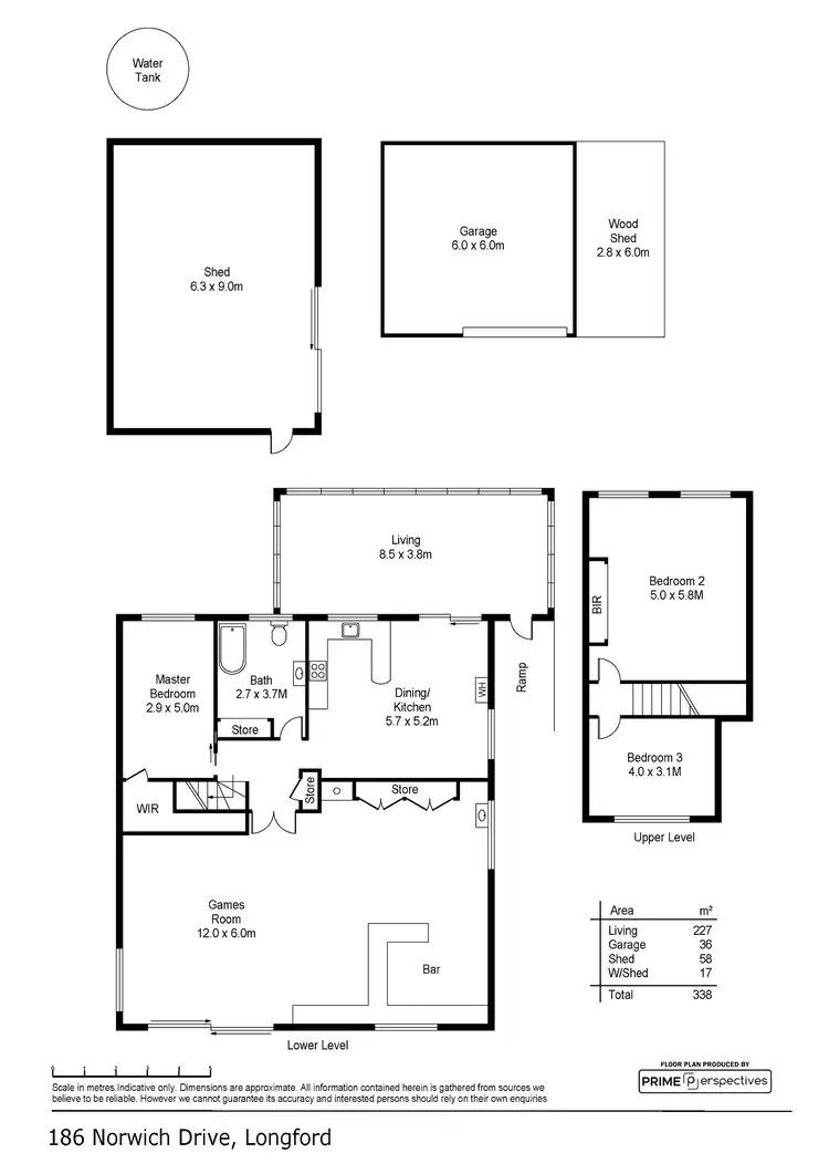 Floorplan of Homely house listing, 186 Norwich Drive, Longford TAS 7301