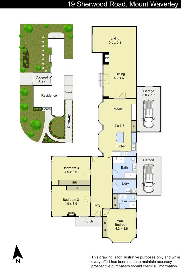 Floorplan of Homely house listing, 19 Sherwood Road, Mount Waverley VIC 3149