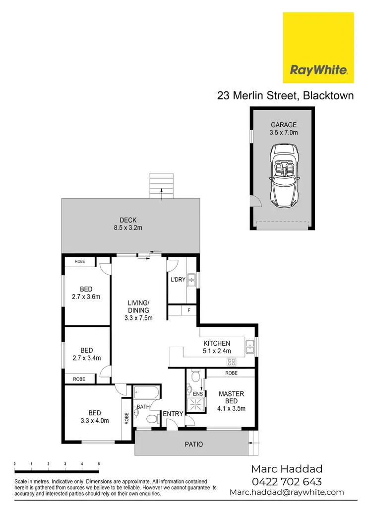 Floorplan of Homely house listing, 23 Merlin Street, Blacktown NSW 2148