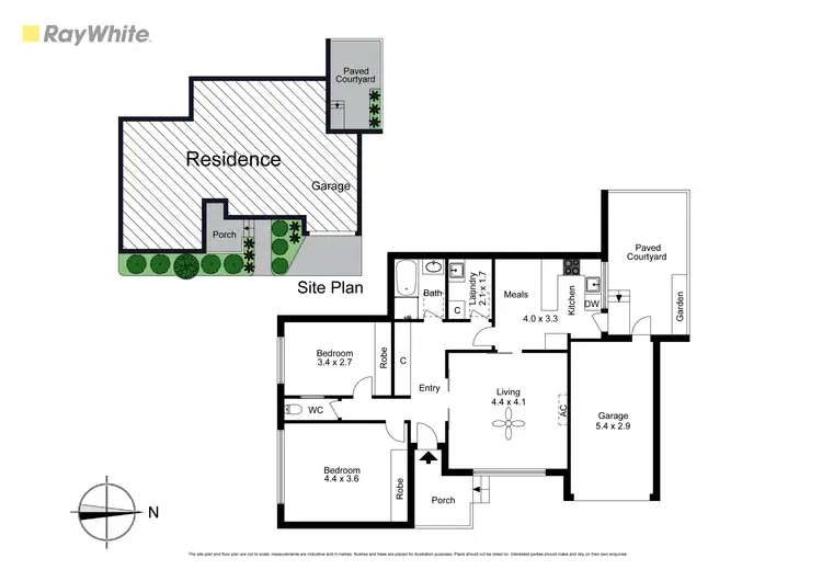 Floorplan of Homely unit listing, 2/1 Barkly Street, Hughesdale VIC 3166