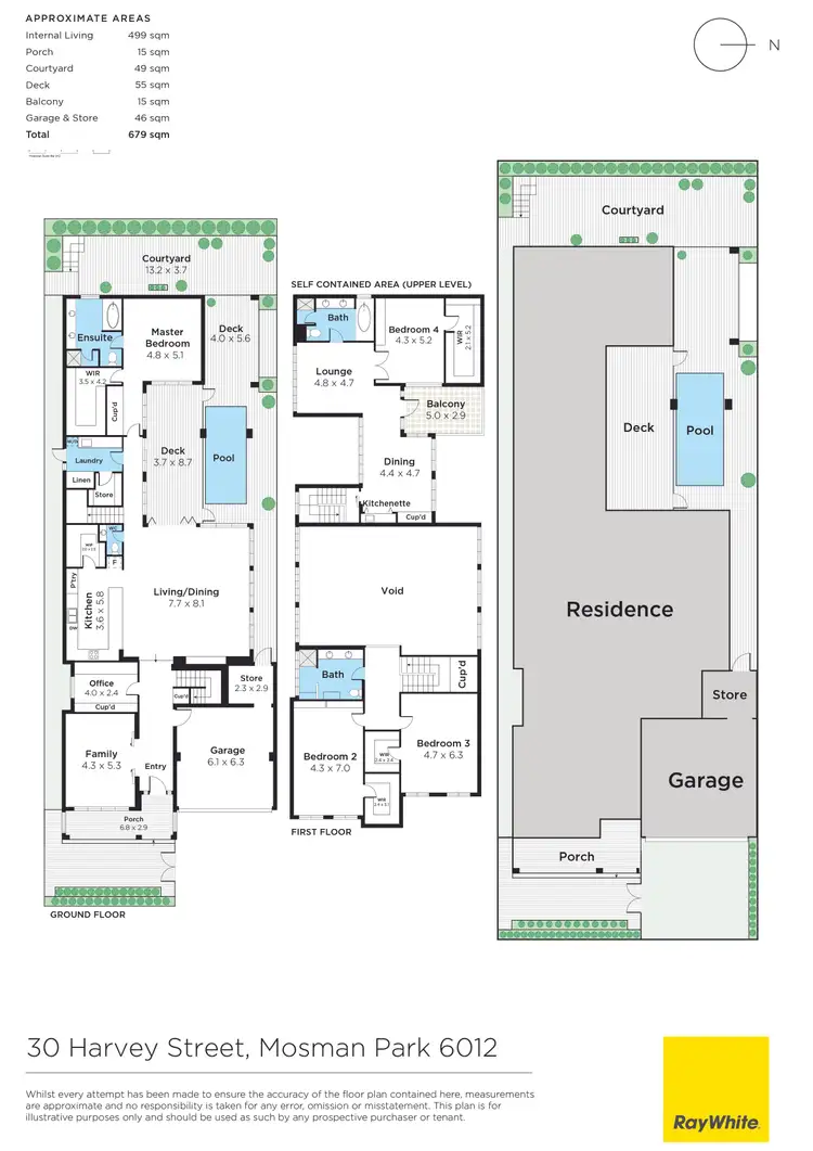 Floorplan of Homely house listing, 30 Harvey Street, Mosman Park WA 6012