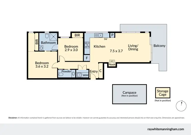 Floorplan of Homely apartment listing, 8/221 High Street, Templestowe Lower VIC 3107