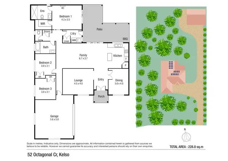 Floorplan of Homely house listing, 52 Octagonal Crescent, Kelso QLD 4815
